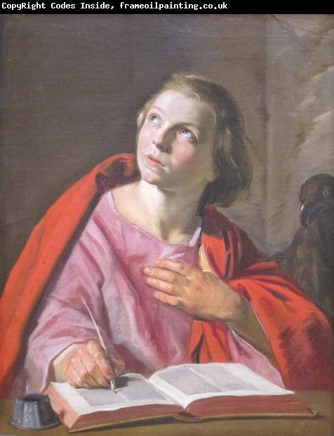 Frans Hals Johannes de Evangelist schrijvend